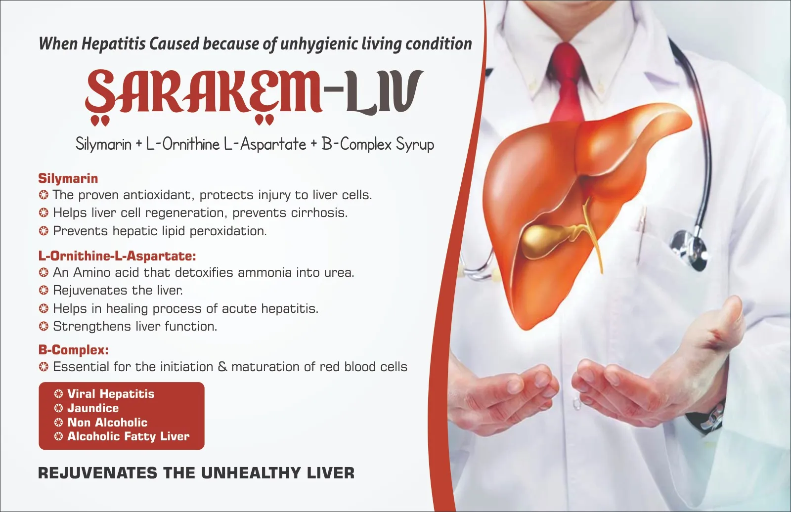 Composition of Sarakem-LIV