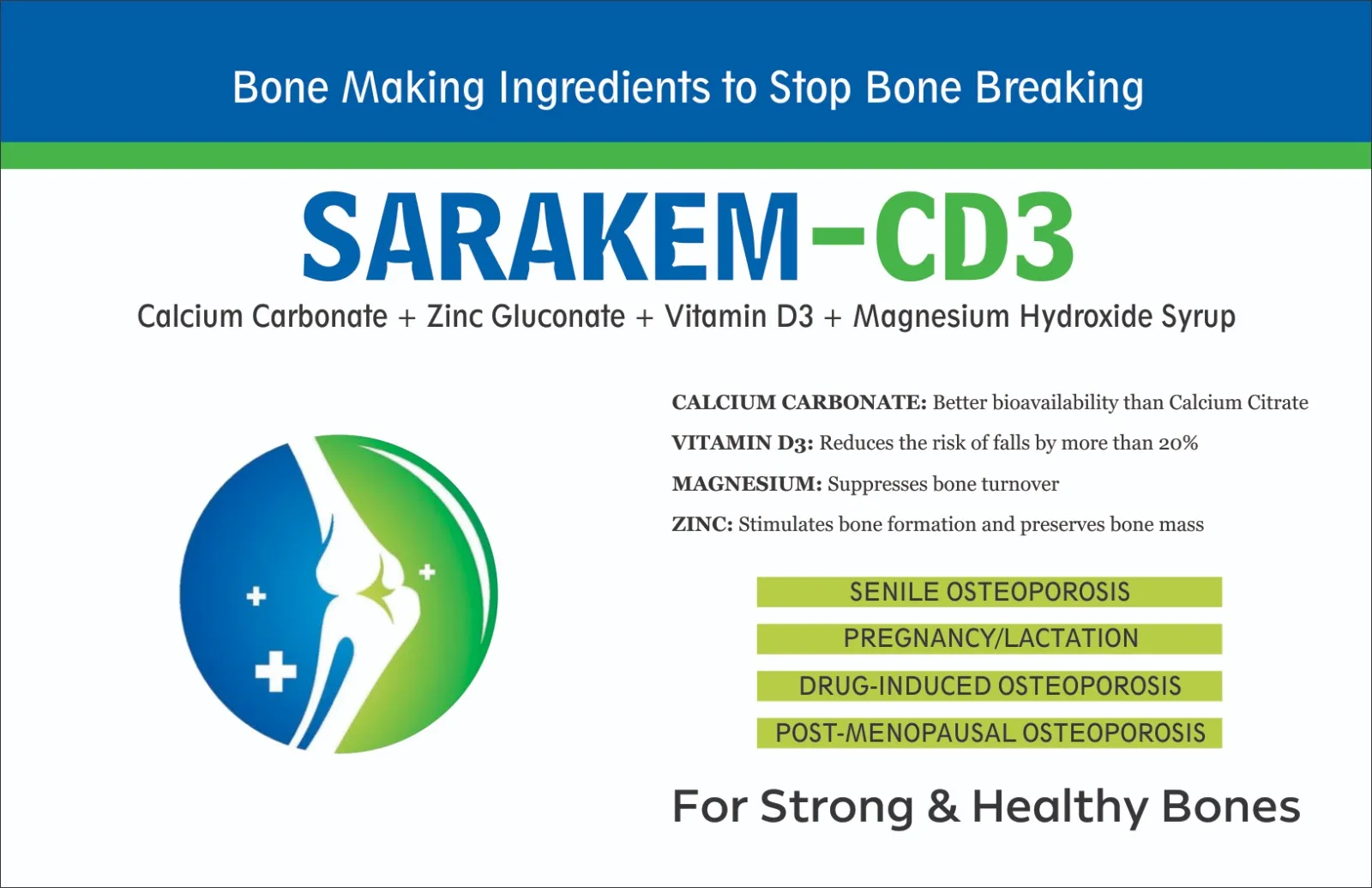 Composition of Sarakem-CD3
